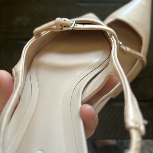 Zara Beige Pointed Flats - Picture 12 of 16